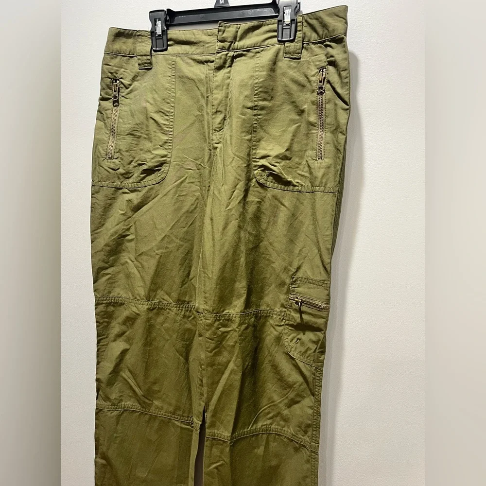 Lauren Ralph Lauren Women's Olive Green Utility Cargo Flight‎ Pants - Size 8